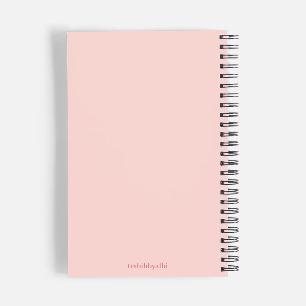 Qadr Spiral Notizheft/Journal in rosa