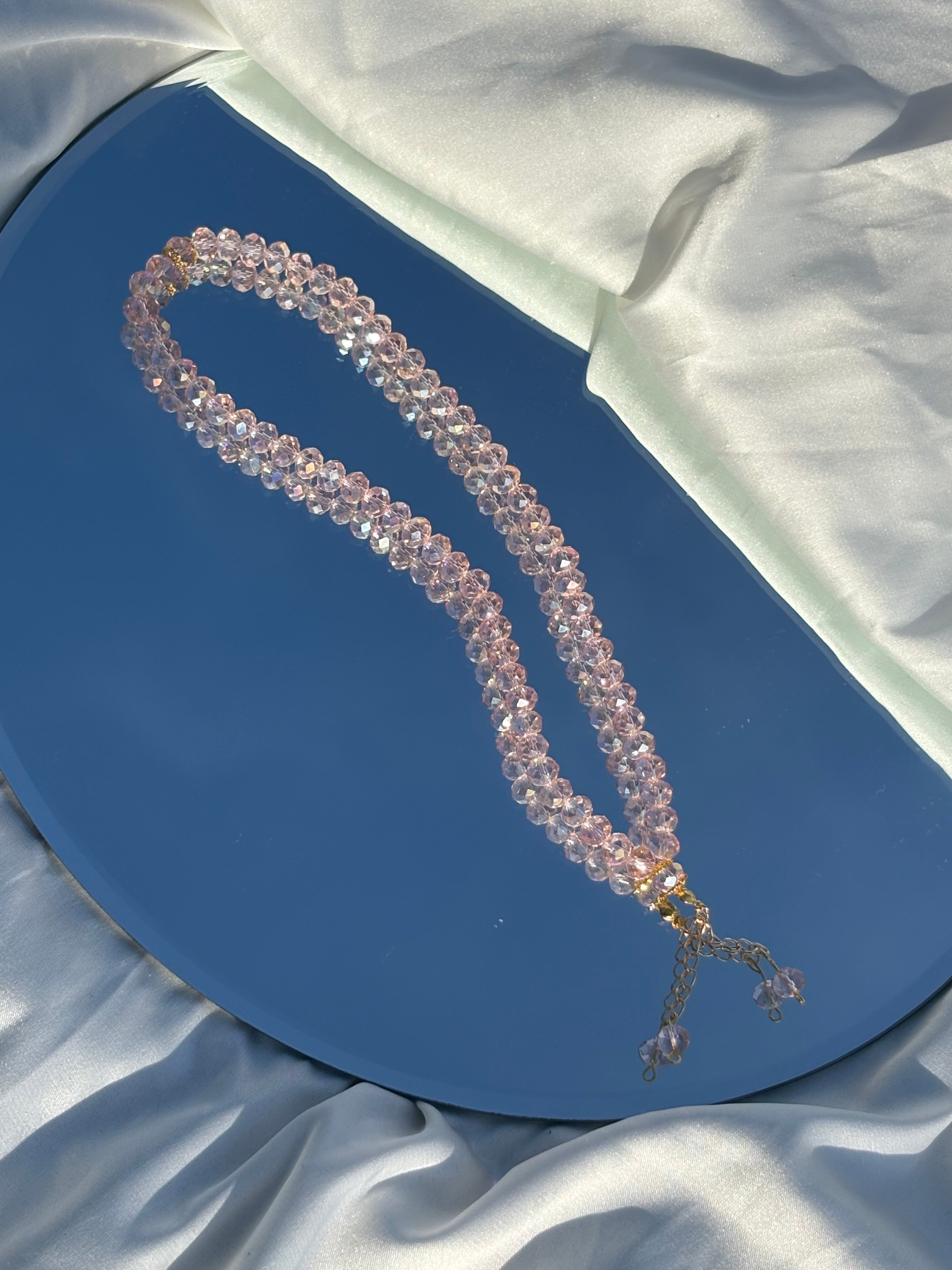 Shiny Tesbih in hellrosa