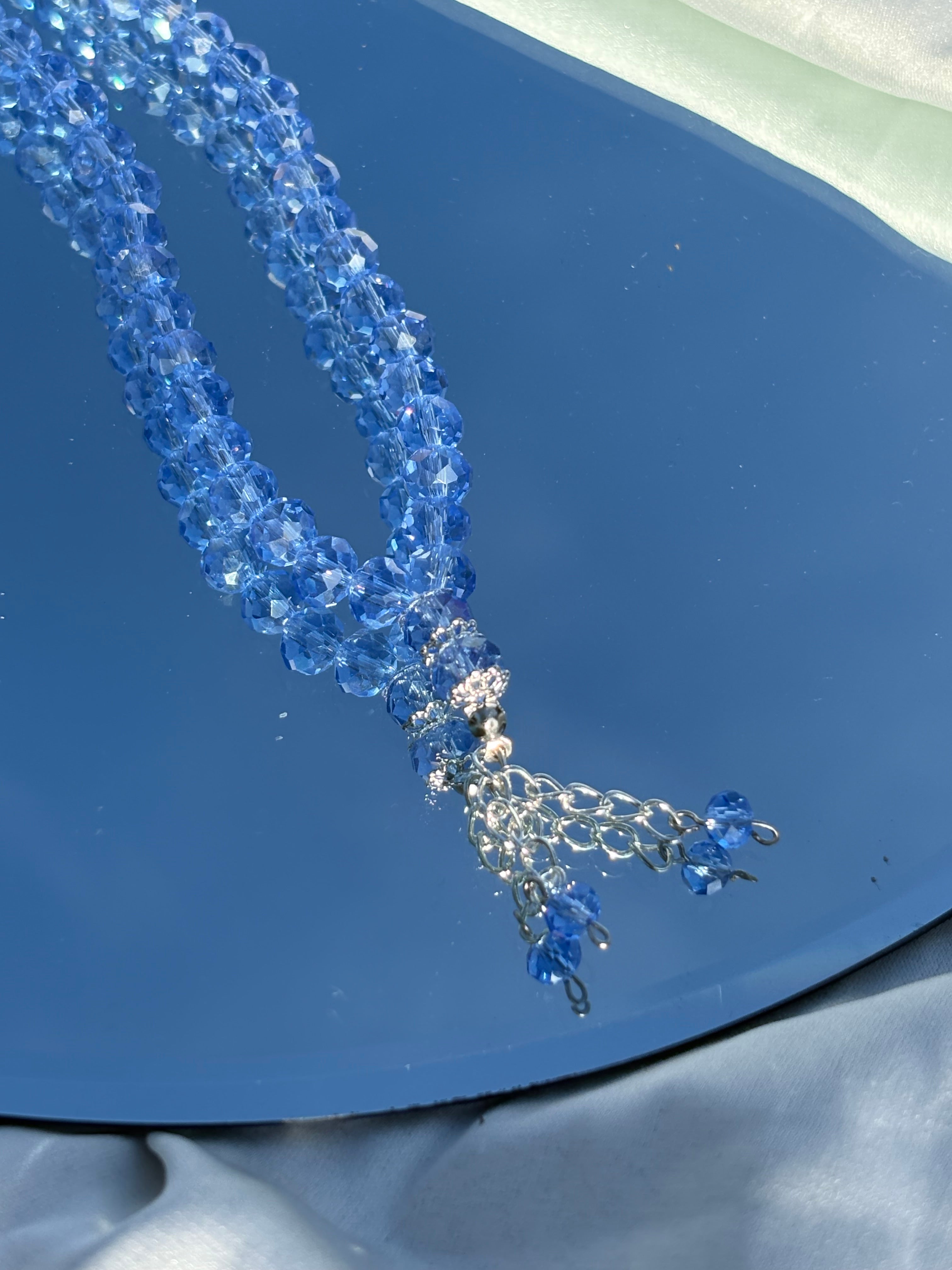 Shiny Tesbih in Hellblau