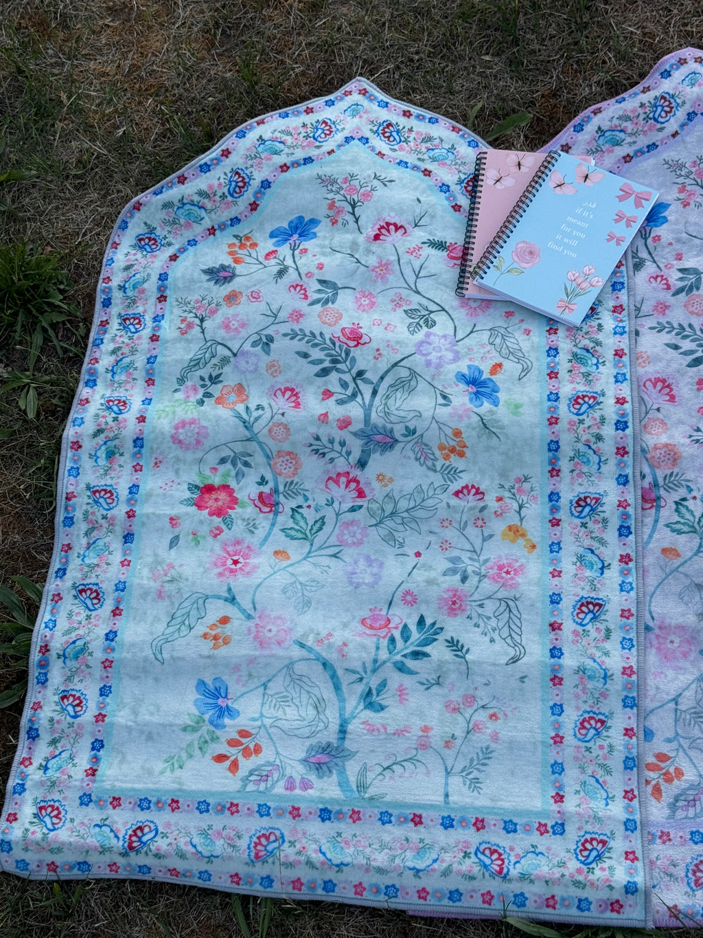 Flower Gebetsteppich BLAU 🩵