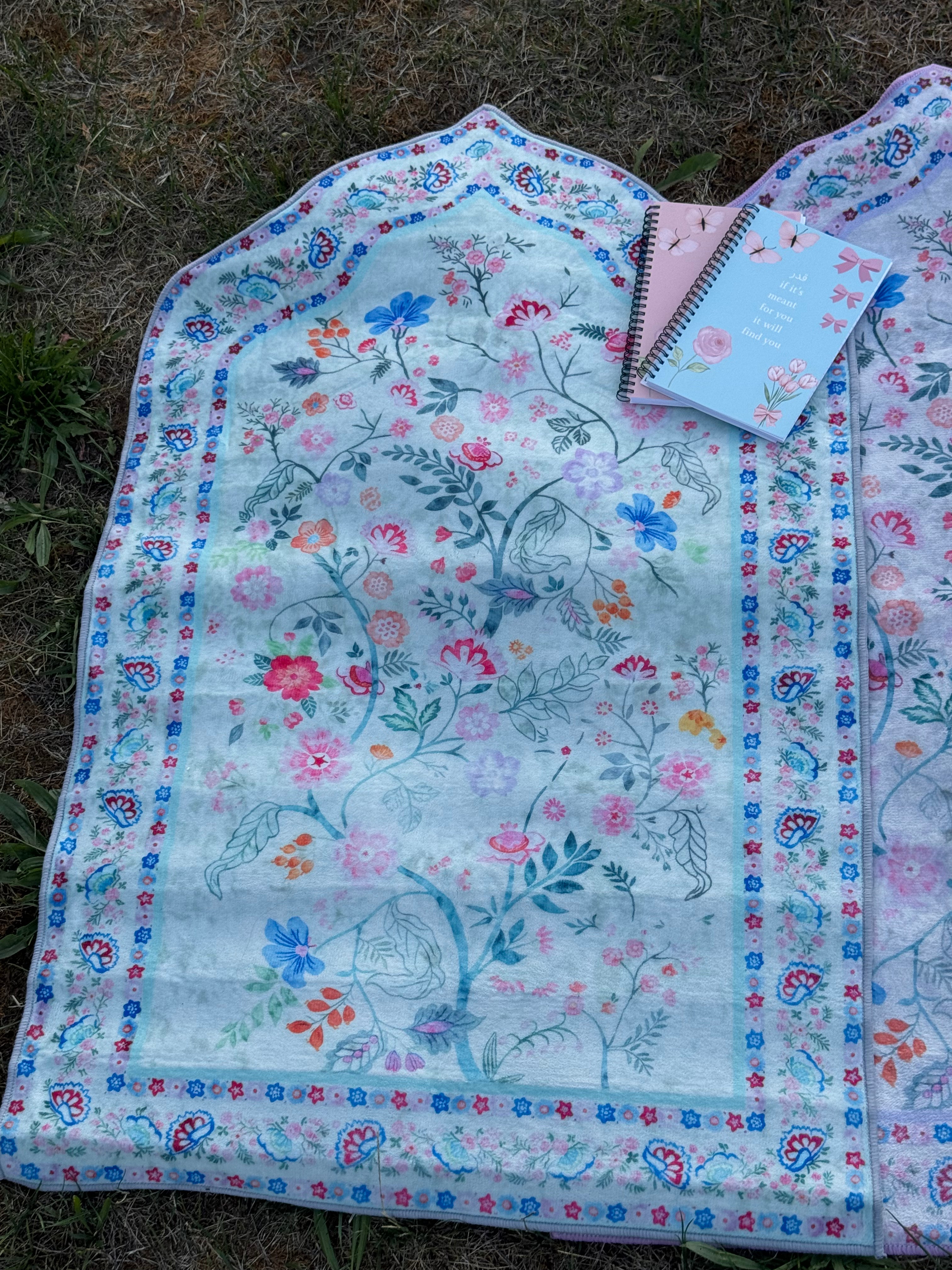 Flower Gebetsteppich BLAU 🩵