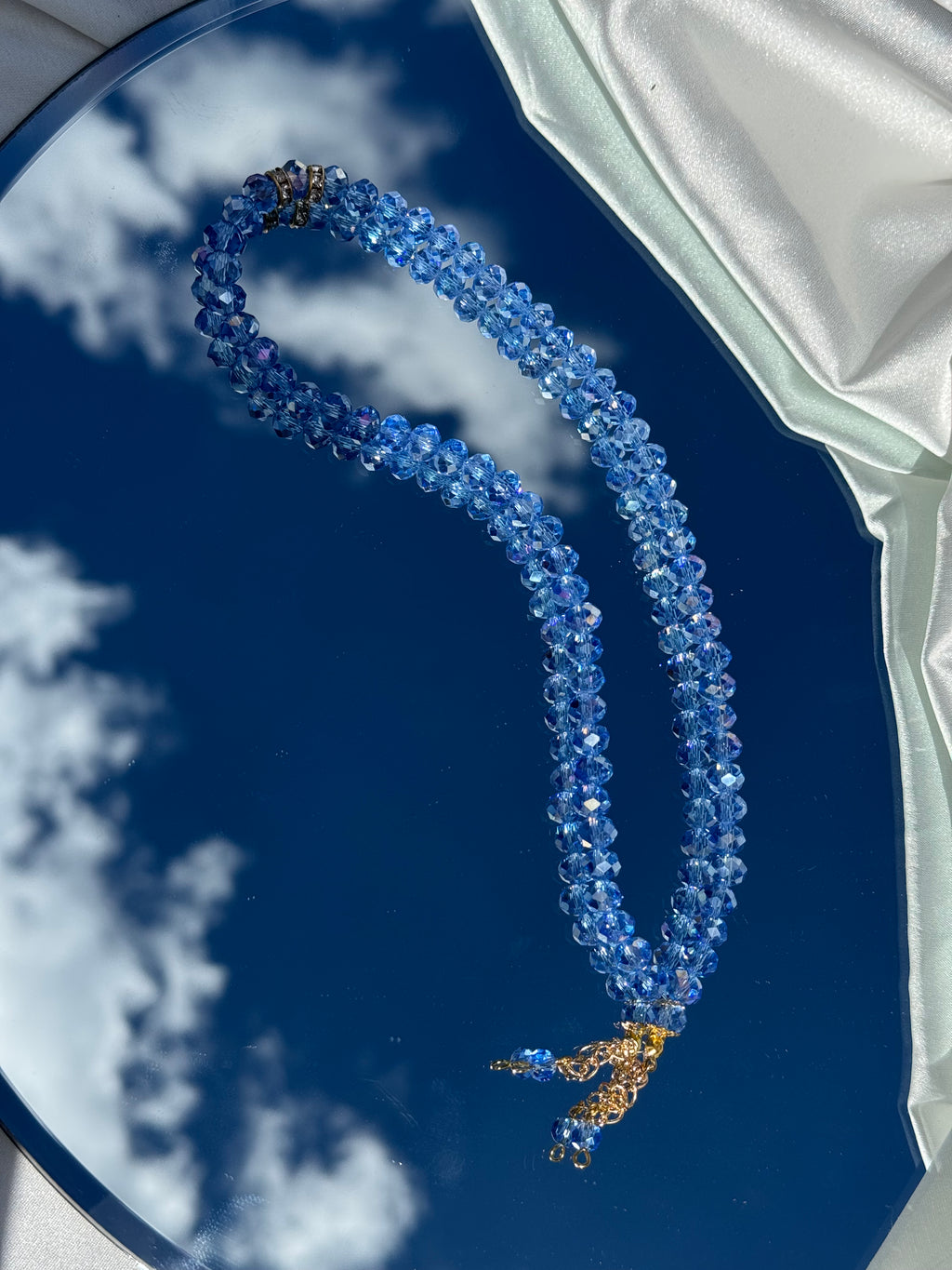 Shiny Tesbih in Hellblau