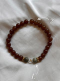 Augenfarben Armband mit Buchstaben
