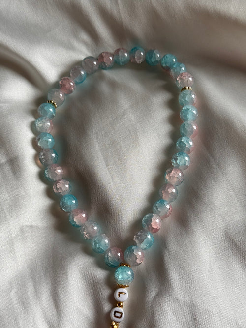 Noor Tesbih in babyblau & babyrosa
