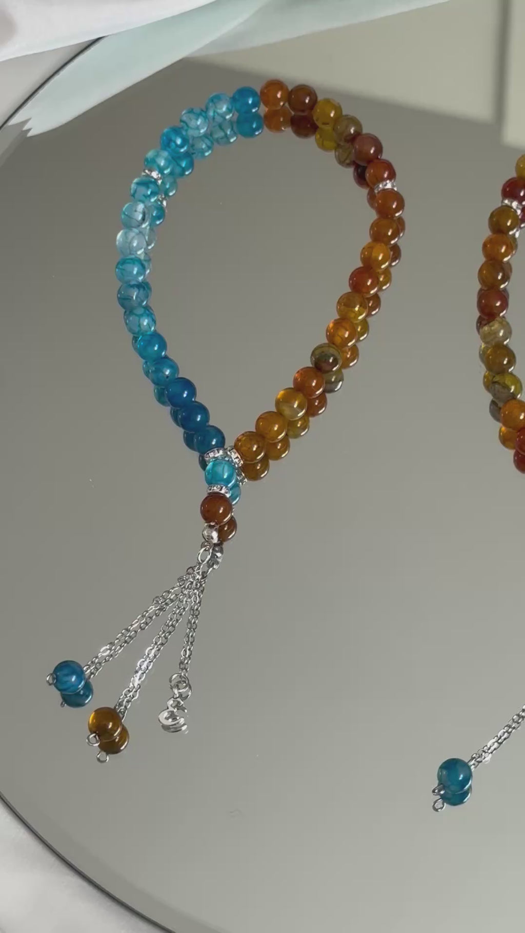 Du & Ich Tesbih Set mit Augenfarbe